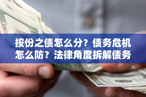 武汉按份之债怎么分？债务危机怎么防？法律角度拆解债务分配与风险自保指南