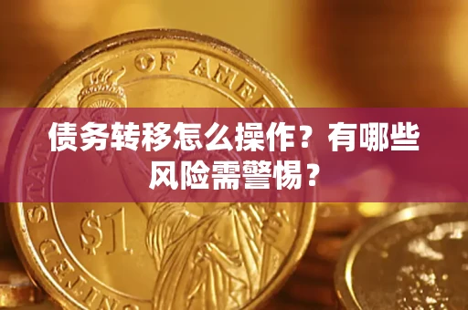 武汉债务转移怎么操作？有哪些风险需警惕？