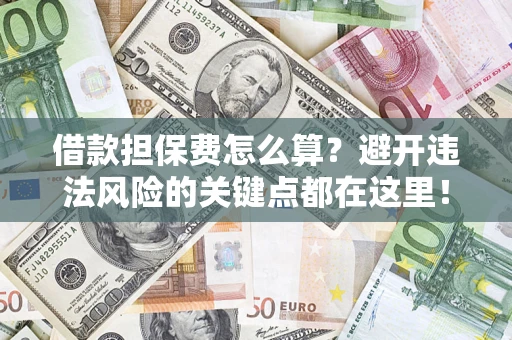 武汉借款担保费怎么算？避开违法风险的关键点都在这里！